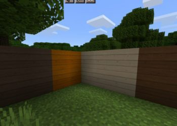Better Wood from Wood Texture Pack for Minecraft PE