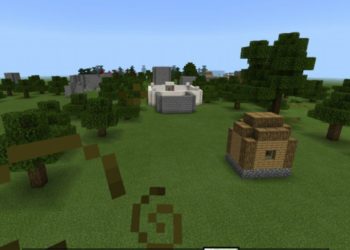 Buildings from Zelda Map for Minecraft PE