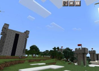 Castle from Medieval Mod for Minecraft PE