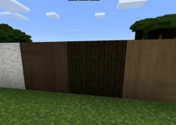 Different Types from Wood Texture Pack for Minecraft PE