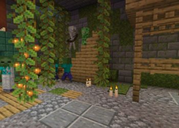 Enemies from Dungeons Map for Minecraft PE