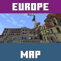 Europe Map for Minecraft PE