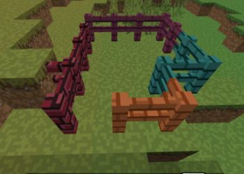 Fence from Smooth Texture Pack for Minecraft PE