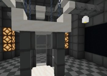First Room from Portalcraft Map for Minecraft PE