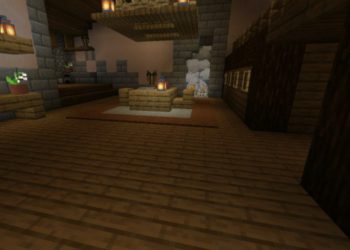 First Room from Zelda Twilight Princess Map for Minecraft PE
