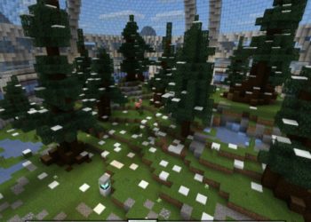 Forest from Dan TDM Horror Map for Minecraft PE
