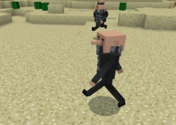 Gru from Minions Mod for Minecraft PE