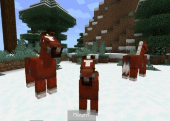 Horses from Zelda Mod for Minecraft PE