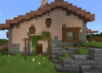 House from Zelda Twilight Princess Map for Minecraft PE
