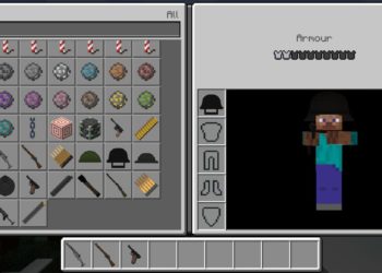 Inventory from WW2 Mod for Minecraft PE