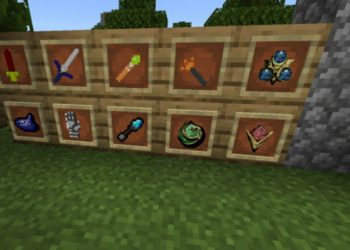 Items from from Legends of Zelda Map for Minecraft PE