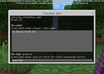 More Features from Signs Mod for Minecraft PE