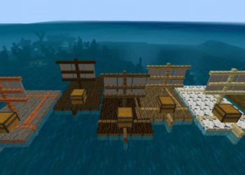 More Items from Raft Mod for Minecraft PE