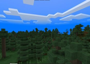 Nature from Ray Tracing Texture Pack for Minecraft PE