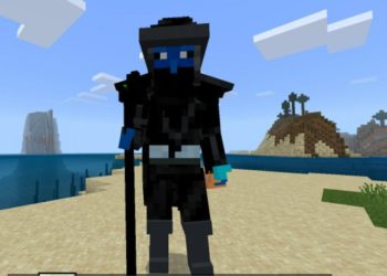 Necromante from Medieval Mod for Minecraft PE