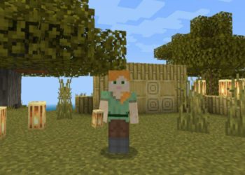 New Items from Bamboo Mod for Minecraft PE