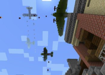 Planes from Europe Map for Minecraft PE