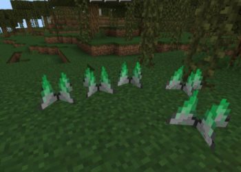 Poison Spikes from Traps Mod for Minecraft PE