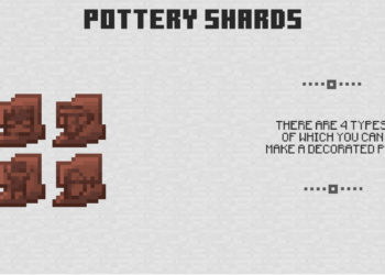 Pottery Shards from Minecraft PE 1.20