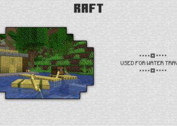 Raft from Minecraft 1.20