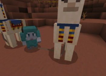 Rascal and Llamas from Rascal Mod for Minecraft PE