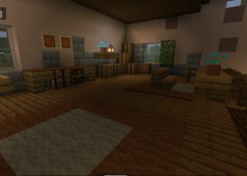 Second Floor from Zelda Twilight Princess Map for Minecraft PE