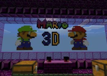 Super Mario 3D from Mario Map for Minecraft PE