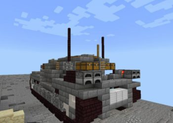 Tank from Europe Map for Minecraft PE