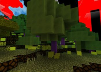 Trees from Texture Pack for Minecraft PE
