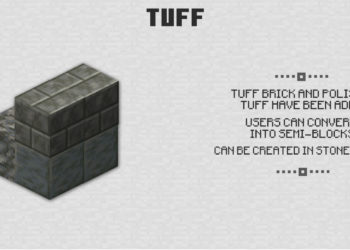 Tuff for Minecraft PE 1.20-1.21