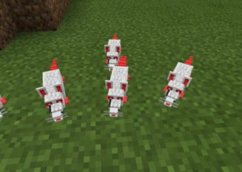 White Rats from Rats Mod for Minecraft PE