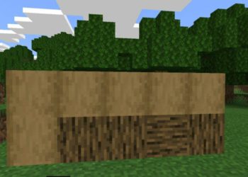 Wood from Smooth Texture Pack for Minecraft PE