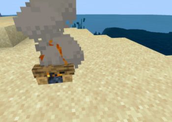 Campfire from Animated Texture for Minecraft PE