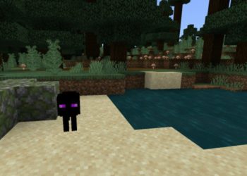 Ender Wolf from Wolf Texture Pack for Minecraft PE