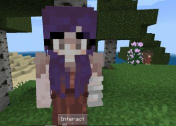 Girl from Sex Mod for Minecraft PE
