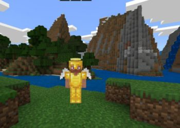 Gold Armor from Armor Texture Pack for Minecraft PE