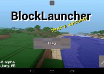Menu from BlockLauncher Pro for Minecraft PE