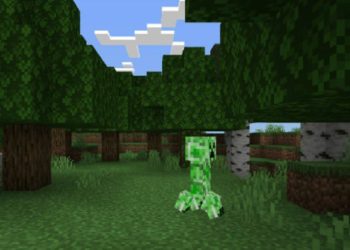 New Animation from Creeper Texture Pack for Minecraft PE