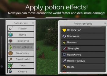 Apply Potion Effects from ToolBox for Minecraft PE
