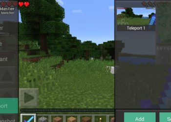 Teleport from MCPE Master for Minecraft PE