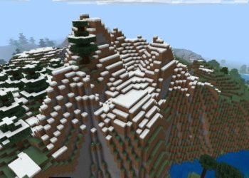 Mountains Seed for Minecraft Windows 10