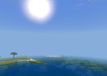 Sun from Shaders for Minecraft Windows 10