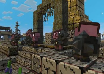 Mobs from Minecraft Legends Map for Minecraft PE