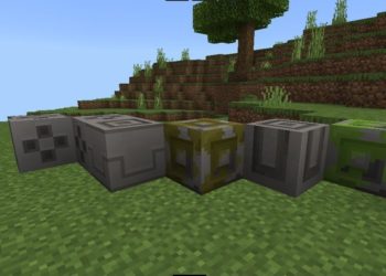 Stone from Minecraft Legends Mod for Minecraft PE