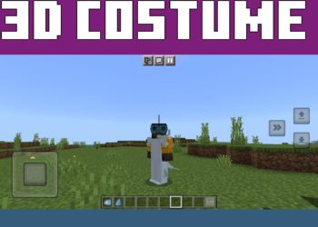 3D Costume from Costumes Mod for Minecraft PE