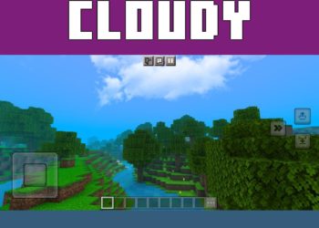 Cloudy from Shaders for Minecraft 1.20.0 and 1.20