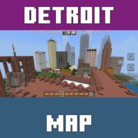 Detroit Map for Minecraft PE