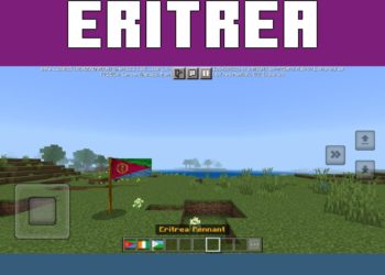 Eritrea Pennant from Flags Mod for Minecraft PE