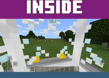 Inside from UFO Mod for Minecraft PE