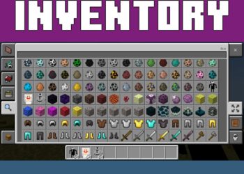 Inventory from Skibidi Toilet Mod for Minecraft PE
